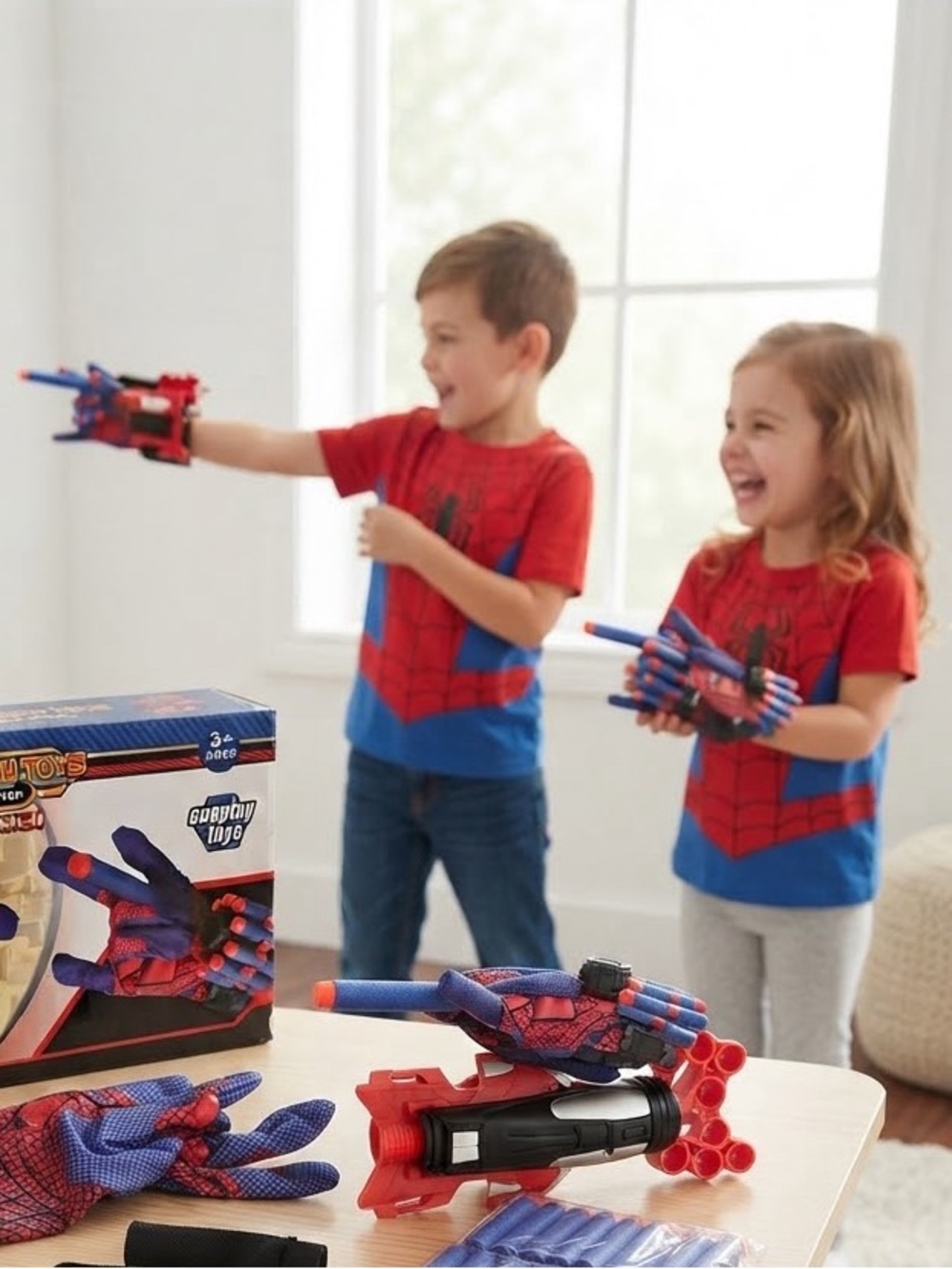 New SPIDERMAN Spider Launch Toys Wrist Transmitter SPIDER MAN